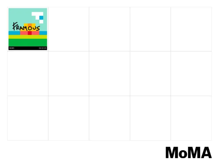 MoMA POSTCARD PROJECT